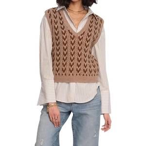 NEW HEARTLOOM phoenix vest in tan